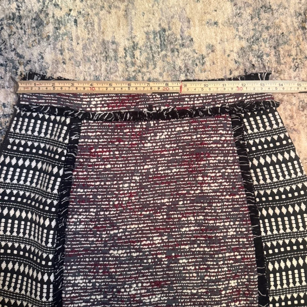 NWT French Connection Pixel Mix Tweed Miniskirt sz 6